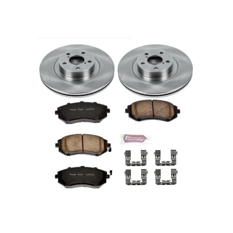 Power Stop 04-06 Subaru Baja Front Autospecialty Brake Kit KOE3038