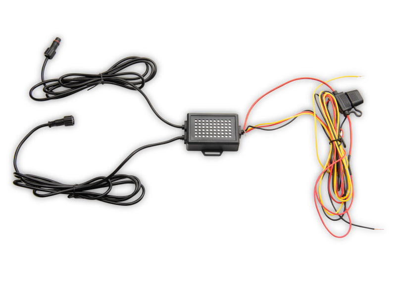 Raxiom 18-22 Jeep Wrangler JL/JT Axial 9-Inch LED Headlights w/RGB Halo- Blk Housing (Clear Lens) J142668