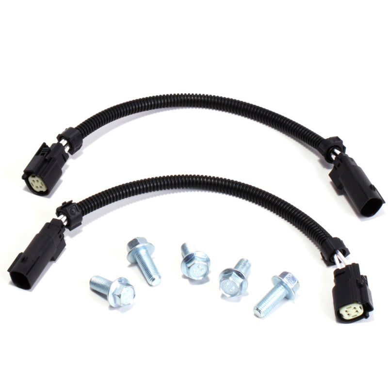 BBK 2015 Mustang GT V6 6-Pin Front O2 Sensor Wire Harness Extensions 12 (pair) And Bolt Kit 16332