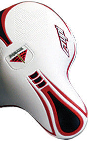 CRUPI Plush Seat White W/Red Pivotal 2013 61256