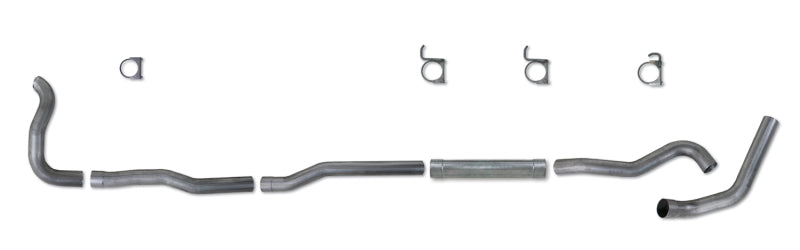 Diamond Eye KIT 4in TB MFLR RPLCMENT PIPE SGL AL: 89-93 DODGE CUMMINS 5.9L K4211A-RP