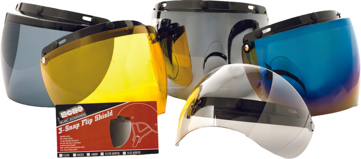ECHO 3-Snap Flip Shield Smoke 02-201