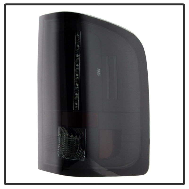 Spyder Chevy Silverado 07-13 LED Tail Lights Blk Smke ALT-YD-CS07-LED-BSM 5078032