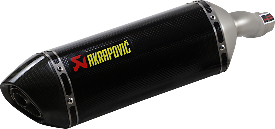 AKRAPOVIC Slip-On Line Muffler - Carbon Fiber Ninja Z 250/300 2013-2016 S-K3SO1-ZC 1811-3777