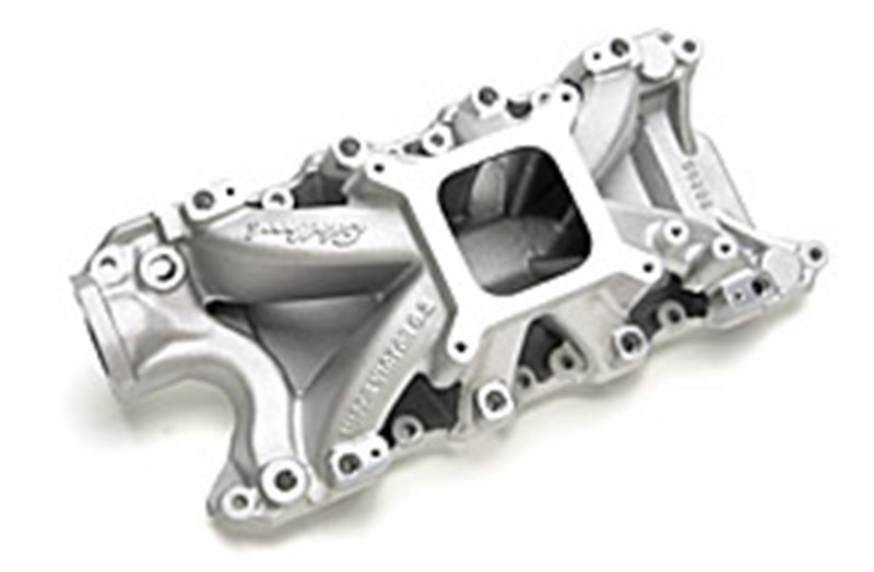 Edelbrock Intake Manifold Super Victor EFI Ford Windsor 8 2In Deck Block Polished Finish 292851