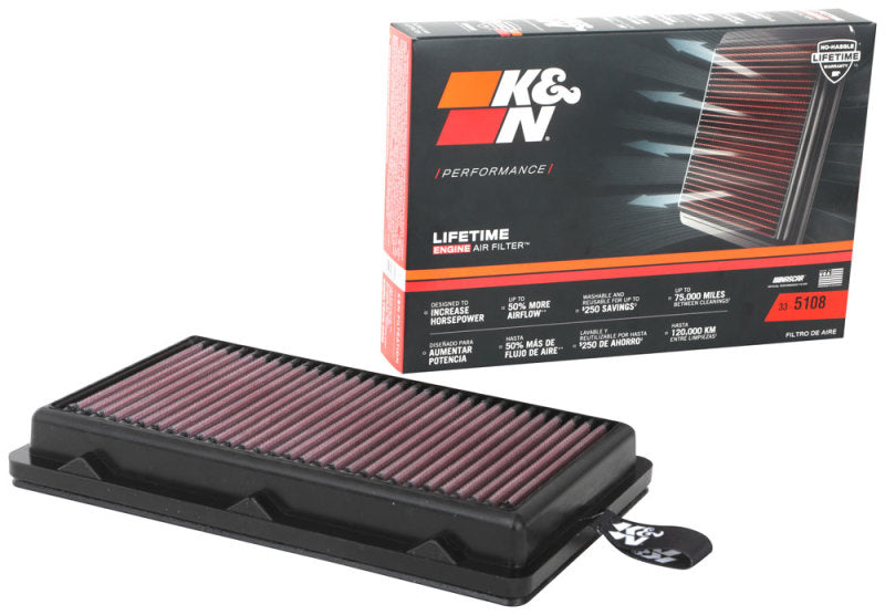 K&N 20-21 Hyundai Sonata I4-1.6L DSL Replacement Air Filter 33-5108