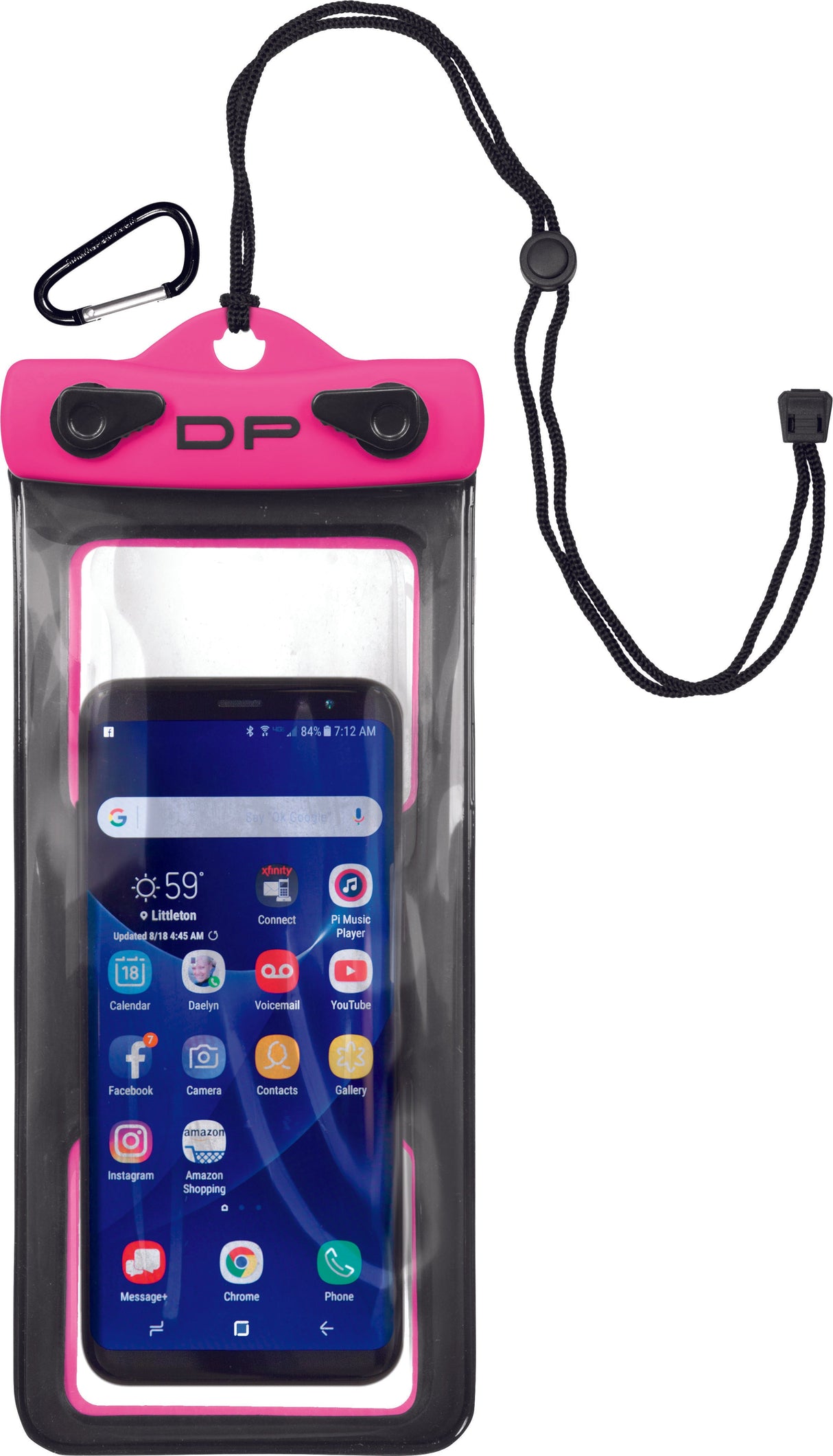 KWIK TEKPhone Case 4"W X 8"L Hot PinkDP-48HP