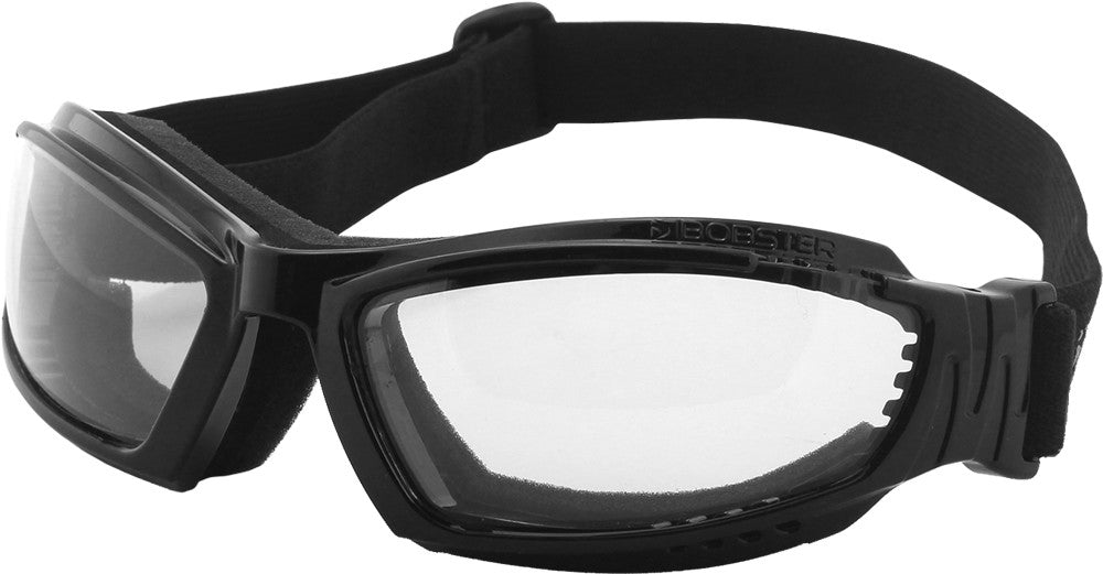 BOBSTER Flux Goggles Gloss Black Frame W/Photochromic Lens BFLU001
