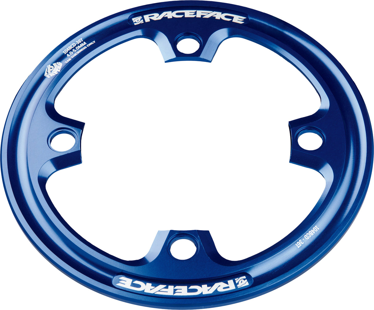 RACE FACE Light Bash Guard Fat Tab Blue 36t RRBFT36BLU