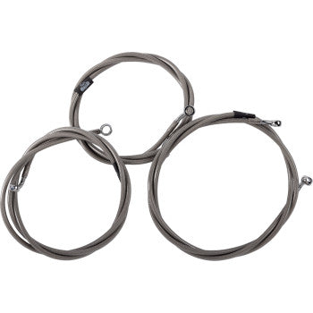 LA CHOPPERS Brake Line - 24"+ - '18-'20 FL Glide LA-8059B19