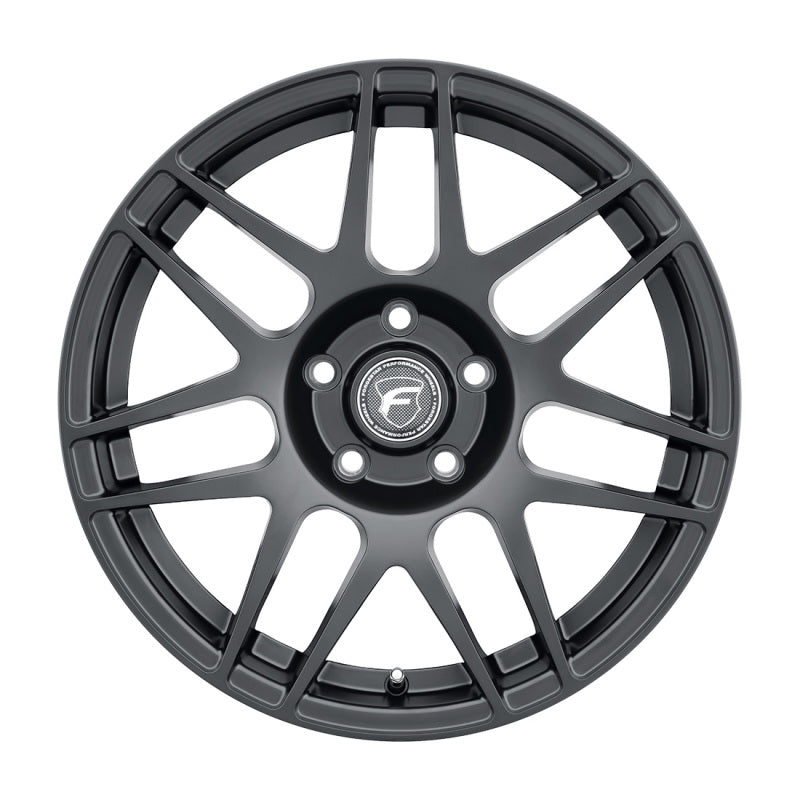 Forgestar F14 Drag 18x5.0 / 5x114.3 BP / ET-23 / 2.125in BS Satin Black Wheel F1728C067N23
