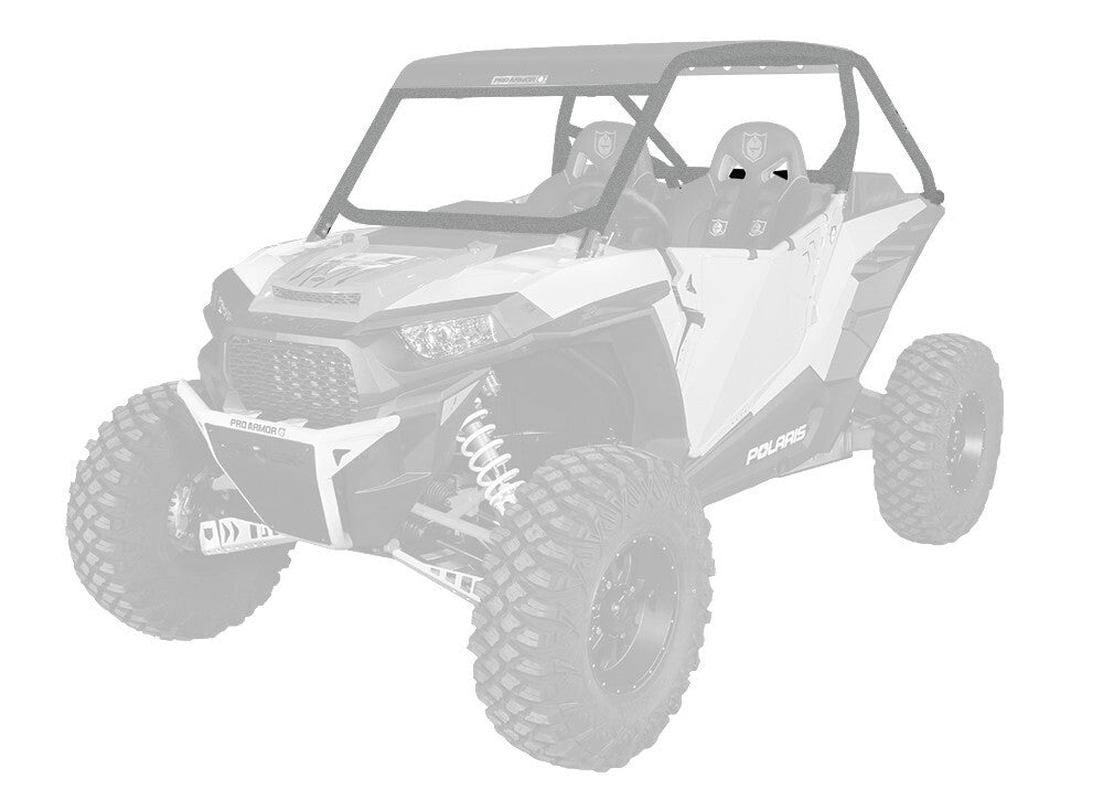 PRO ARMOR Baja Cage W/No Intrusion Sparkle Silver Metallic P141C023SSM