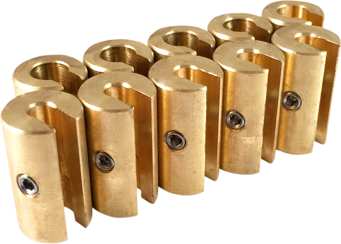 NO-MAR Wheel Weight - 1.25 OZ - 10 Pack WT-SPK10BR-125
