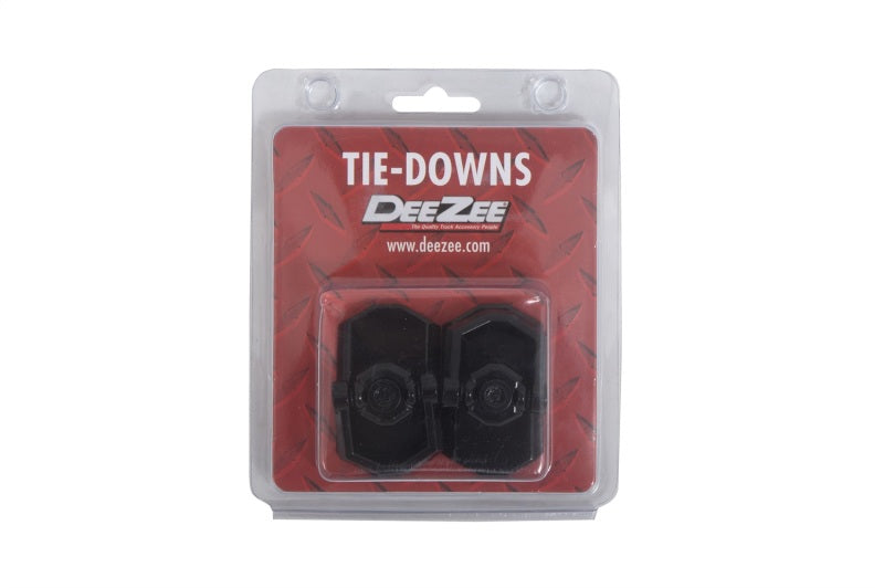 Deezee Universal Cargo Management Hex Channel Tie Downs (Black) DZ 99700TB