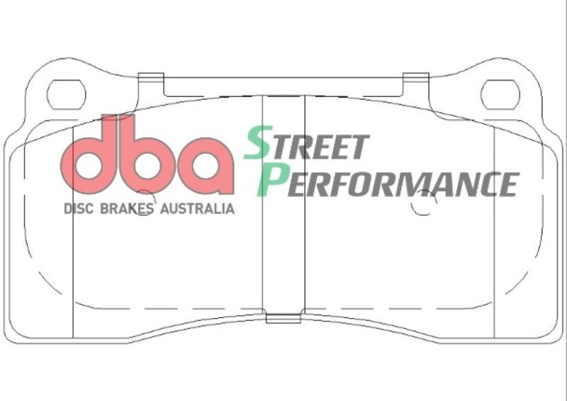 DBA 09-11 Nissan GT-R SP500 Rear Brake Pads DB1935SP