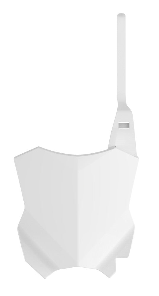 POLISPORT Front Number Plate White 8665900002