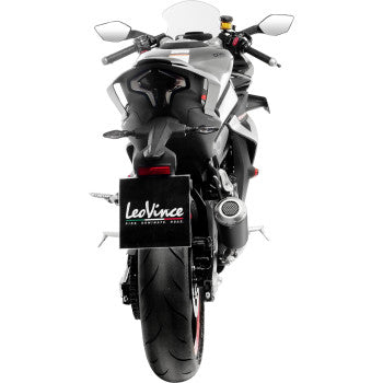 15265BU LEOVINCE 450SS 2023-2024 LV-10 Slip-On Muffler - Black - Stainless Steel