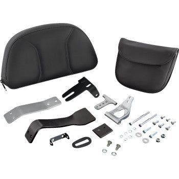 SHOW CHROME Grande Backrest - Black - Can-Am Spyder RT 2010-2019 41-168AG