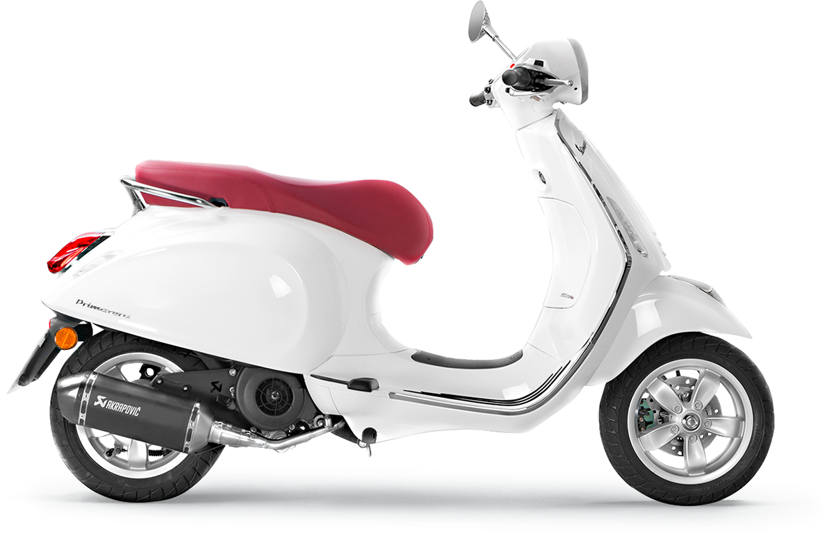 AKRAPOVIC Race Exhaust - Stainless Steel/Carbon Fiber Vespa Sprint 125/150 S-VE125R2-HZBL 1811-3269