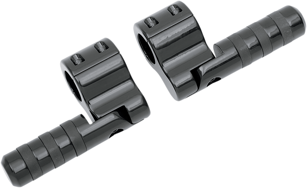 LINDBY Clamp-On Wide Footpeg - Black BL815