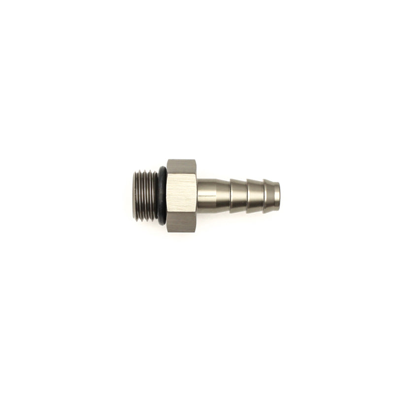 DeatschWerks 6AN ORB Male To 5/16in. Male Triple Barb Fitting (Incl. O-Ring) 06-02-0502