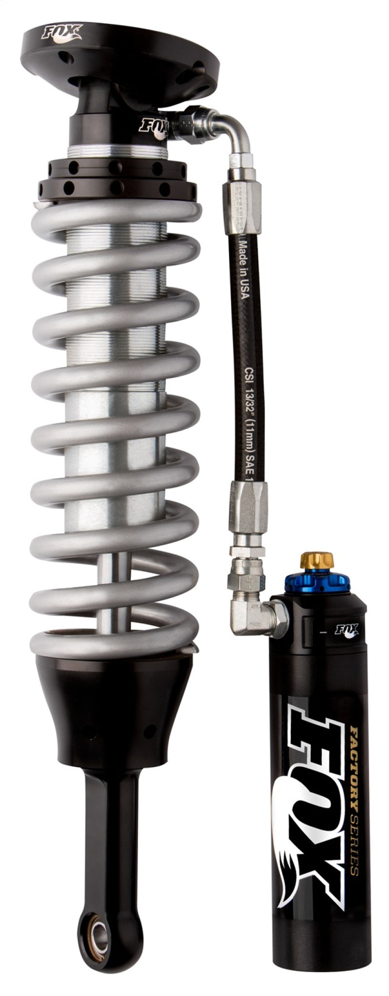 Fox 07+ Chevy 1500 2.5 Factory Series 4.4in. Remote Res. Coilover Set w/DSC Adjuster / 0-2in. Lift 883-06-121