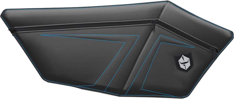 PRO ARMOR Rzr Pro Xp Door Bags Blue Pol P199Y322BU