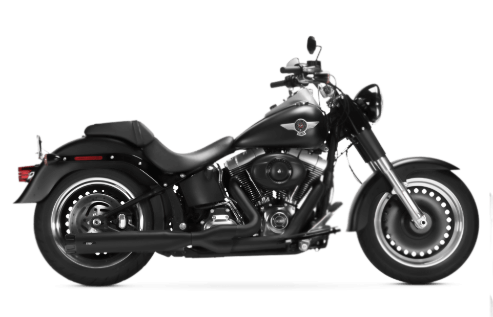 MAGNAFLOWPerformer 2 Into 1 Blk/Blk Softail 08-177213602