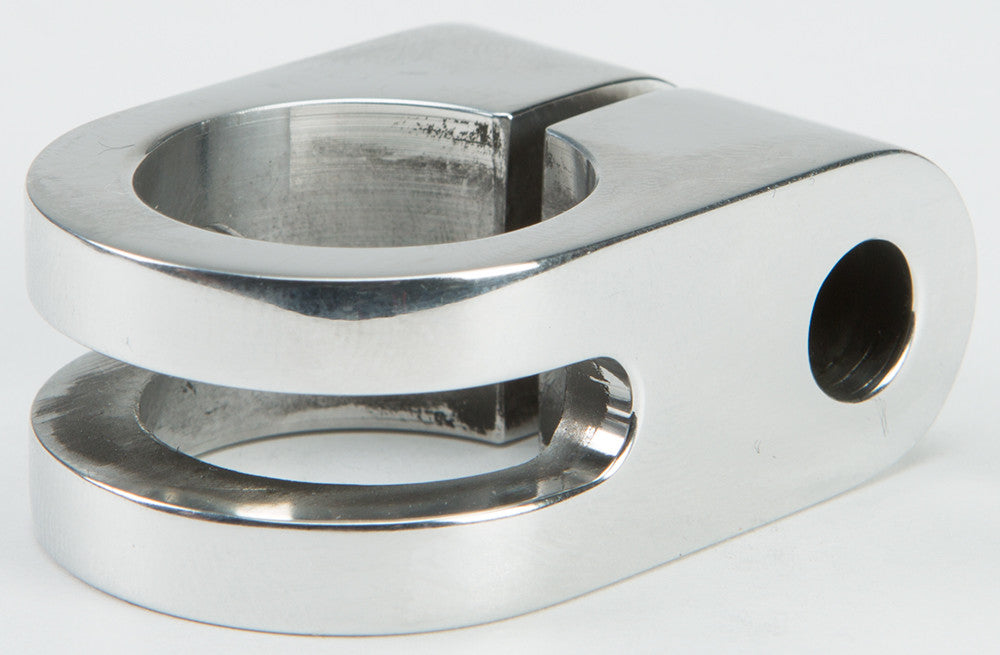ROOKE Slotted Mirror Mount 7/8 In Polished R-MM875-SP
