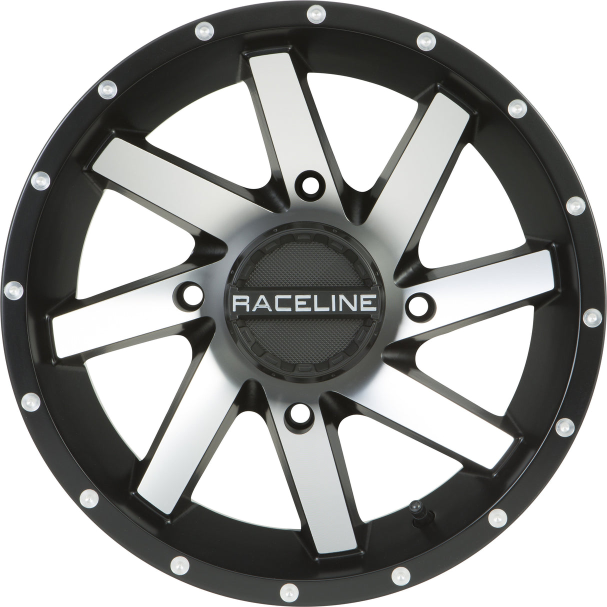 RACELINE Twist Wheel 14x7 4/110 5+2 (+10mm) Blk/Machined A82M-47011-52