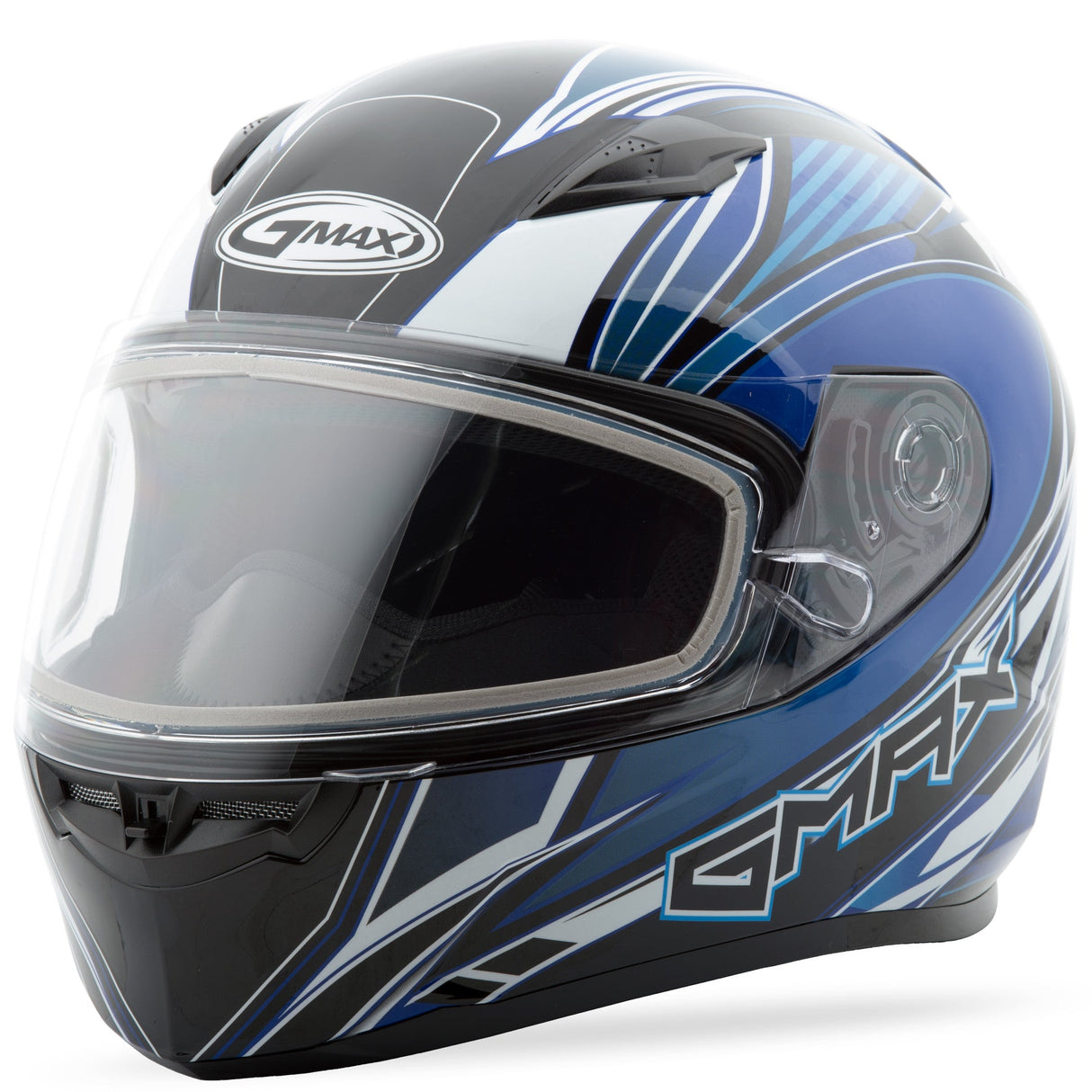 GMAX Ff-49 Snow Helmet Sektor Blue/White/Black Xl G2491217 TC-2