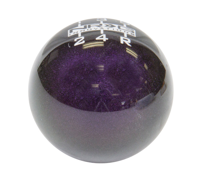 NRG Universal Ball Style Shift Knob - Heavy Weight 480G / 1.1Lbs. - Green/Purple (5 Speed) SK-300GP-W
