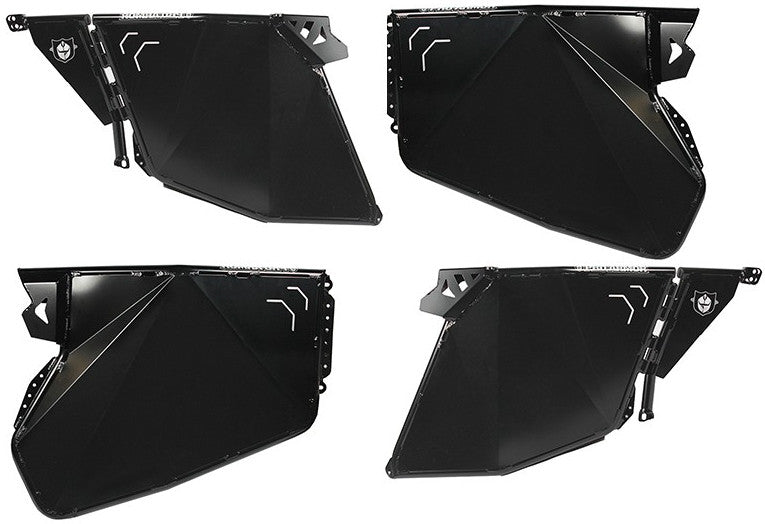 PRO ARMOR Half Doors Black P144D000BL