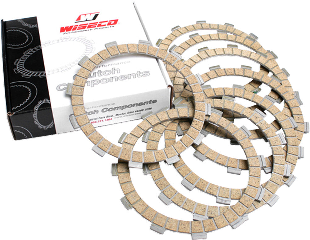 WISECO Friction Plates 8 Fiber Hon/Hus/Ktm WPPF030