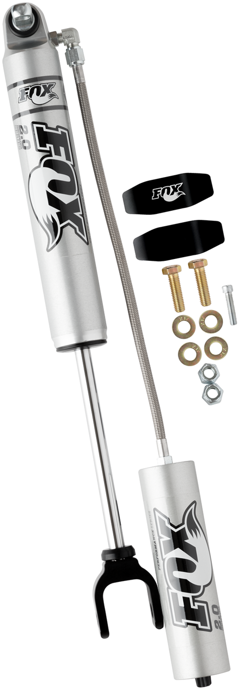 Fox 11+ Chevy HD 2.0 Performance Series 7.9in. Smooth Body Remote Res. Front Shock / 4-6in. Lift 980-24-966