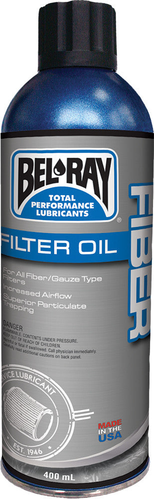 BEL-RAY Fiber Filter Oil 400ml 99170-A400W