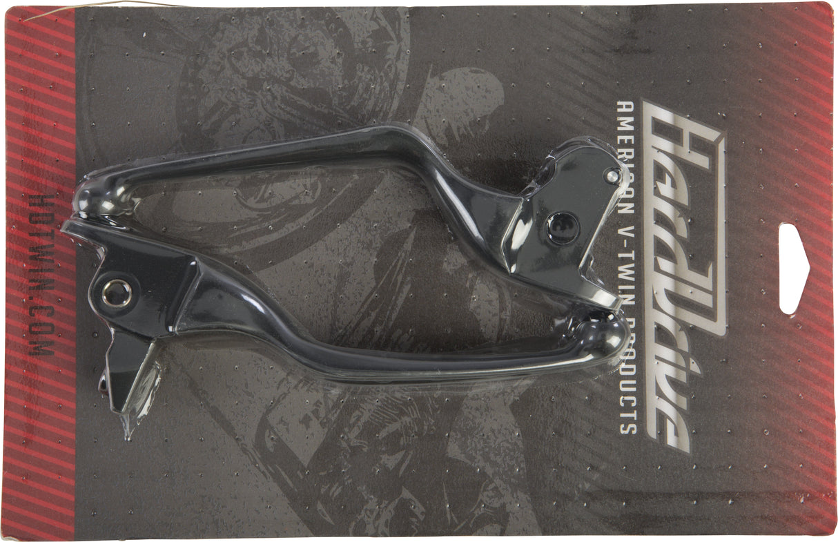 HARDDRIVE Touring Levers 4-Hole Blk Flt 2014 148061
