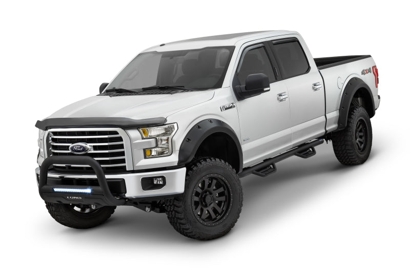 Lund 04-08 Ford F-150 RX-Rivet Style Textured Elite Series Fender Flares - Black (4 Pc.) RX310T