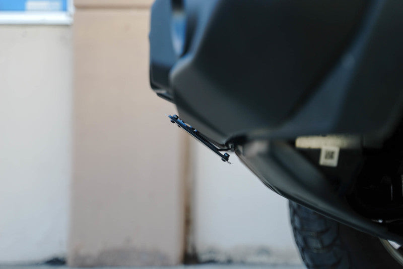 DV8 Offroad 2021 Ford Bronco Capable Bumper Slanted Front License Plate Mount LPBR-05