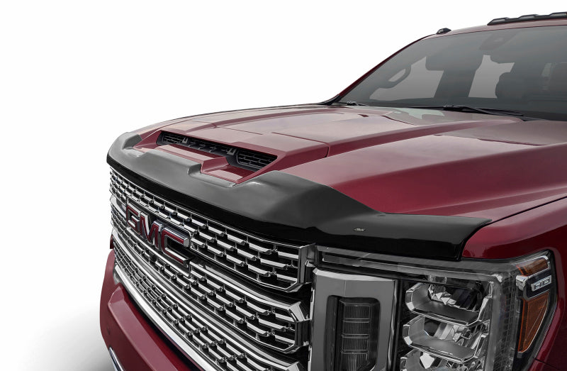 AVS 2020 GMC Sierra 2500 Aeroskin Low Profile Hood Shield - Smoke 322185