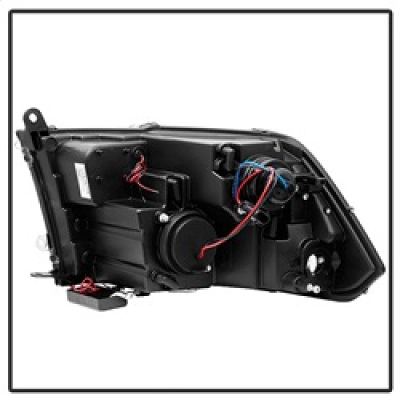 Spyder Dodge Ram 1500 09-14 Projector Headlights Halogen- CCFL Halo LED - Blk PRO-YD-DR09-CCFL-BK 5030320