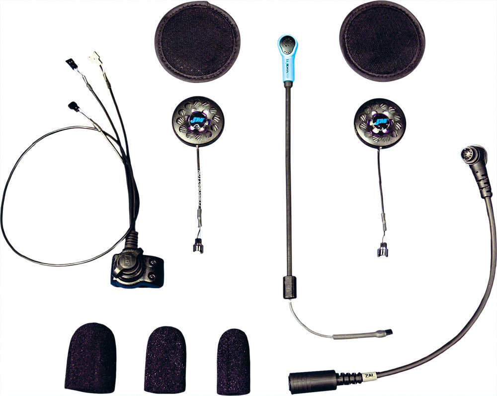 J&MElite Headset Hi-Speaker Open/Flip/Full Face StyleHS-EHI787-UNV-XHO