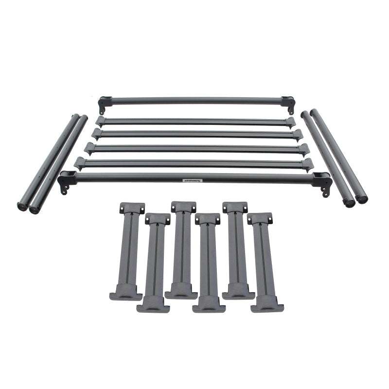 Go Rhino XRS Overland Xtreme Rack for Full Size Trucks (Box 1 - Req. 5952000T-02) - Tex. Blk 5952000T-01