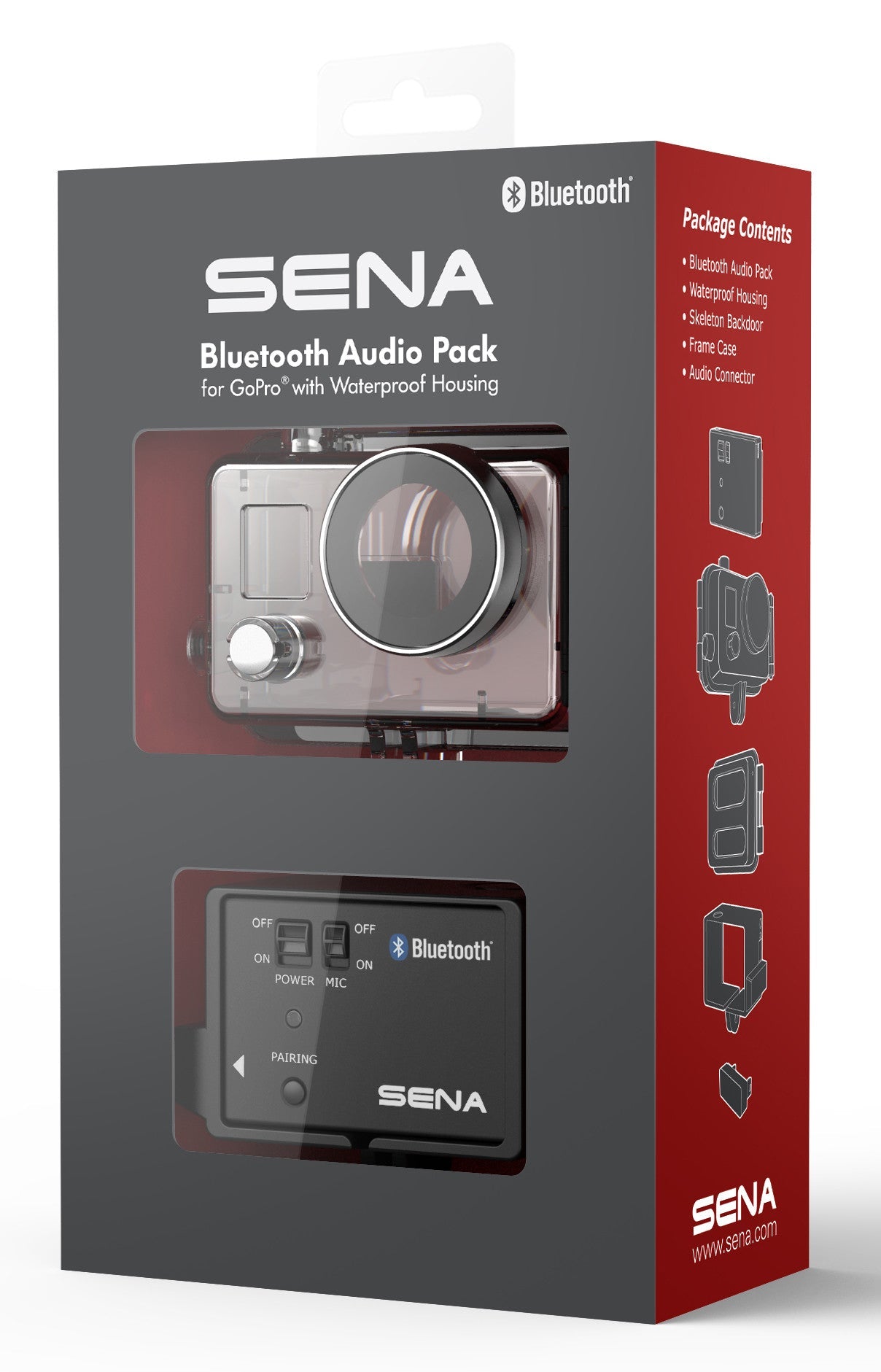 SENA Bluetooth Audio Pack For Gopro GP10-02