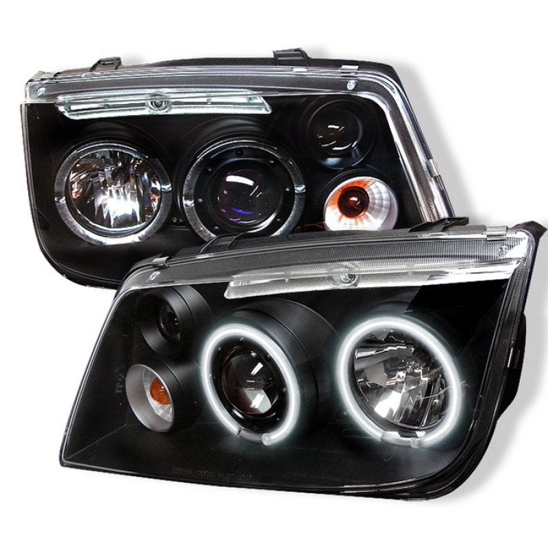 Spyder Volkswagen Jetta 99-05 Projector Headlights CCFL Halo Blk PRO-YD-VJ99-CCFL-BK 5012210