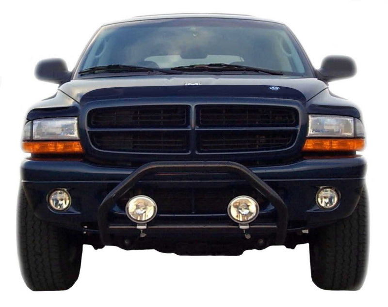 AVS 97-04 Dodge Dakota (Behind Grille 3 Pc) High Profile Bugflector II Hood Shield - Smoke 25923