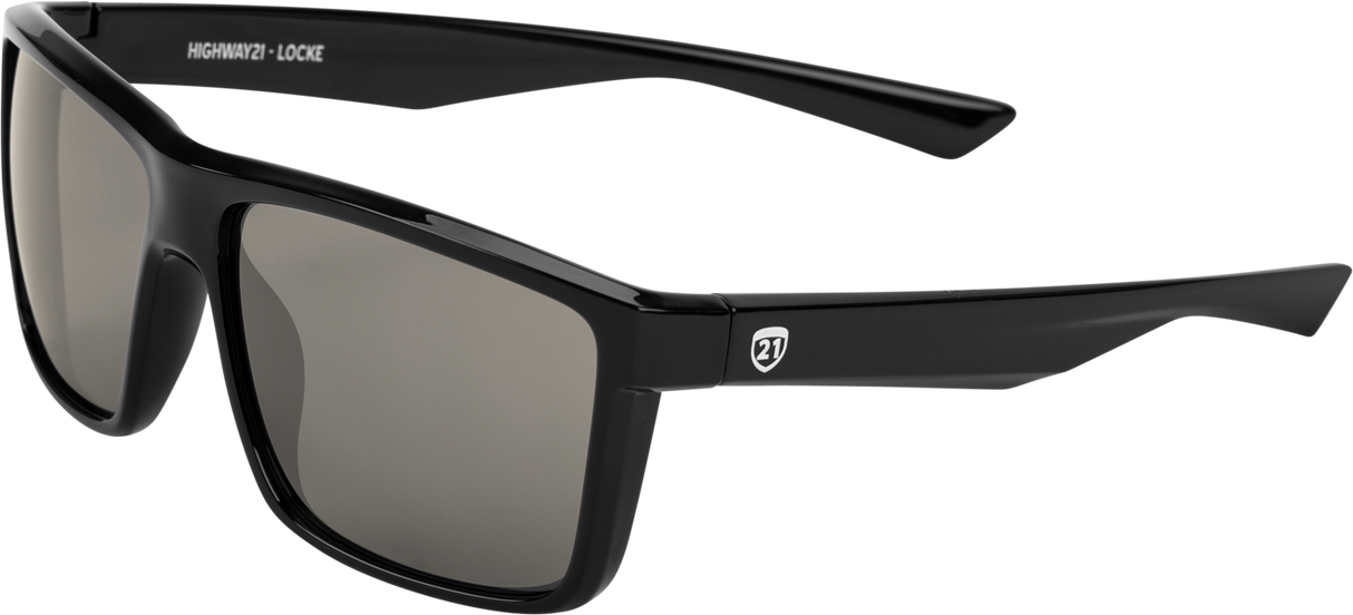 HIGHWAY 21 Locke Sunglasses Black 489-3030