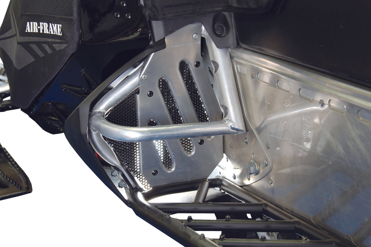 SPG Pr/Vented Foot Panels Polaris Pro Rmk/Assault PVF100-BK