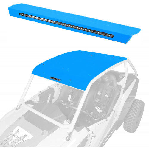 PRO ARMOR Asylum Roof W/ Light Bar Sky Blue P141R123SB