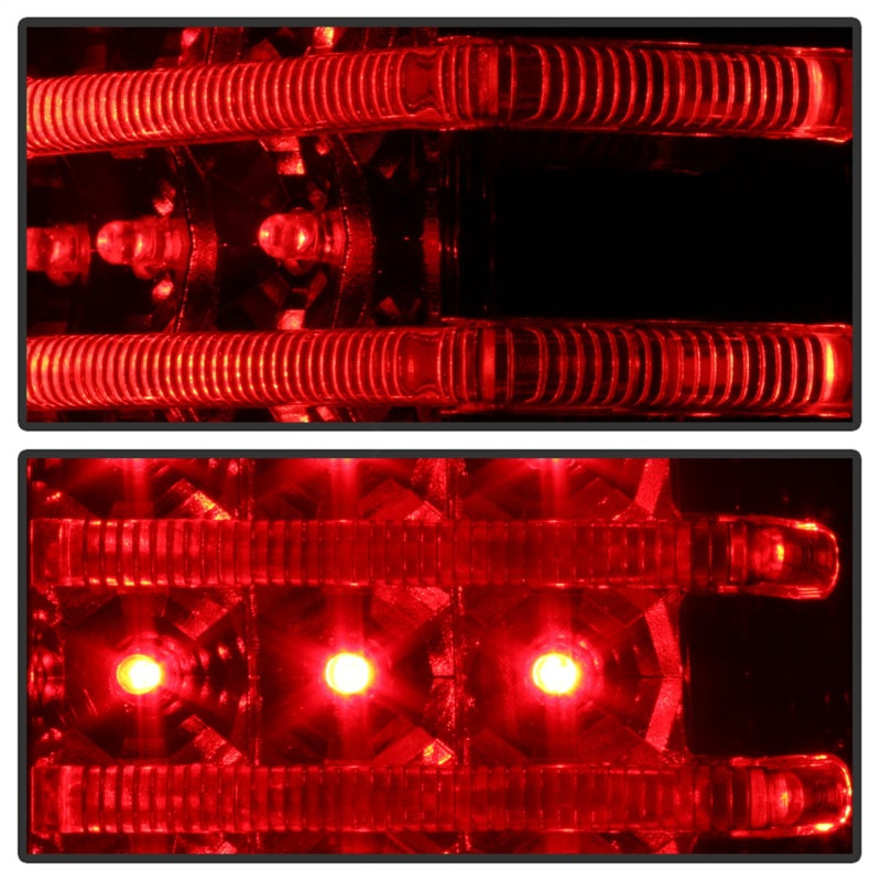 Xtune Hummer H3 06-09 ( Non H3T ) LED Tail Lights Smoke ALT-ON-HH306-LED-SM 5013064